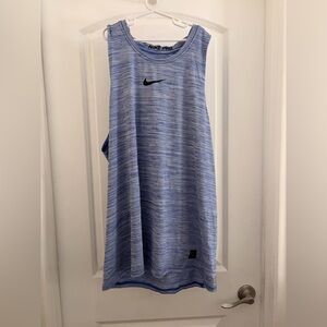 Men's Nike Pro Dri-Fit Blue Tank Top Size XL